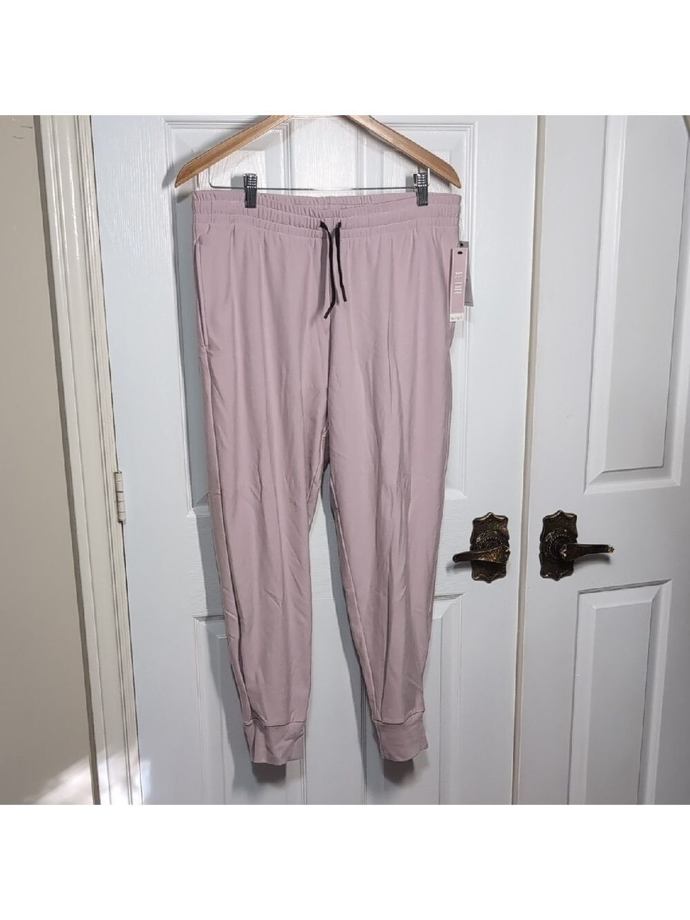 Sympli Fleece Jogger Size medium Pink NEW